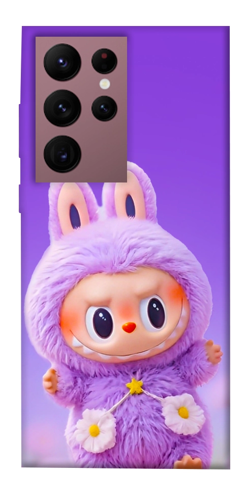 Чехол Labubu purple для Galaxy S22 Ultra