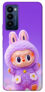 Чехол Labubu purple для TECNO Camon 18
