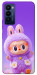 Чехол Labubu purple для TECNO Camon 18