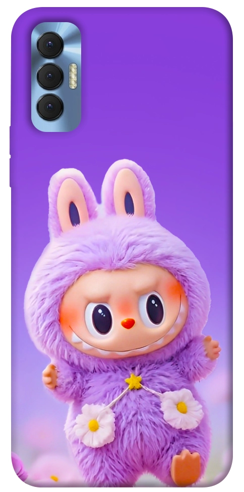 Чехол Labubu purple для TECNO Spark 8P