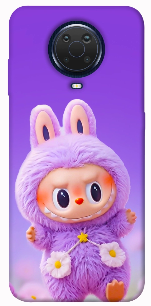 Чехол Labubu purple для Nokia G20