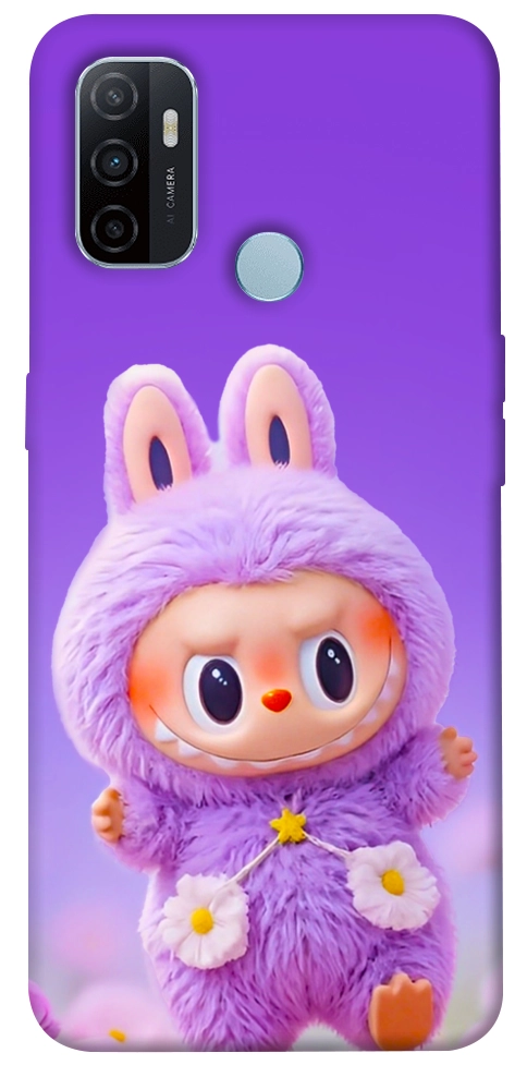 Чехол Labubu purple для Oppo A32