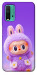 Чохол Labubu purple для Xiaomi Redmi Note 9 4G