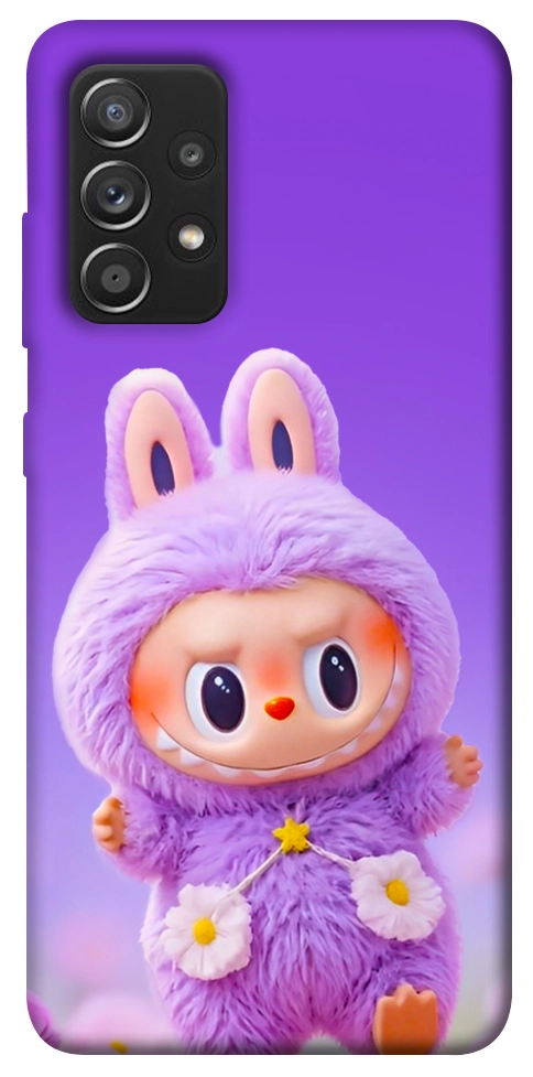 Чохол Labubu purple для Galaxy A52s