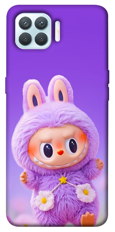 Чехол Labubu purple для Oppo F17 Pro