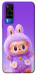Чохол Labubu purple для Vivo Y51a
