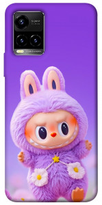 Чохол Labubu purple для Vivo Y21