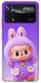 Чехол Labubu purple для Xiaomi Poco X4 Pro