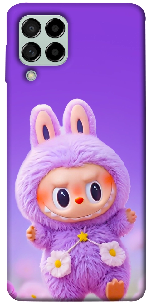 Чохол Labubu purple для Galaxy M53