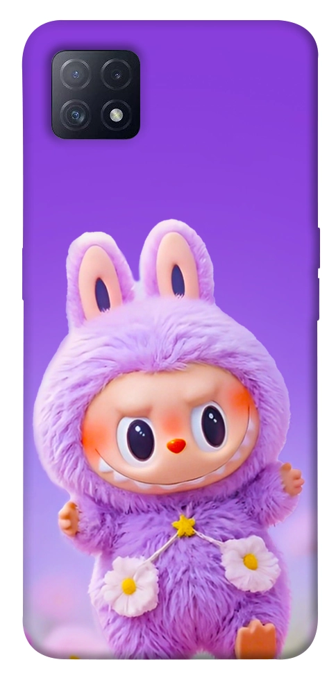 Чехол Labubu purple для Oppo A73 5G