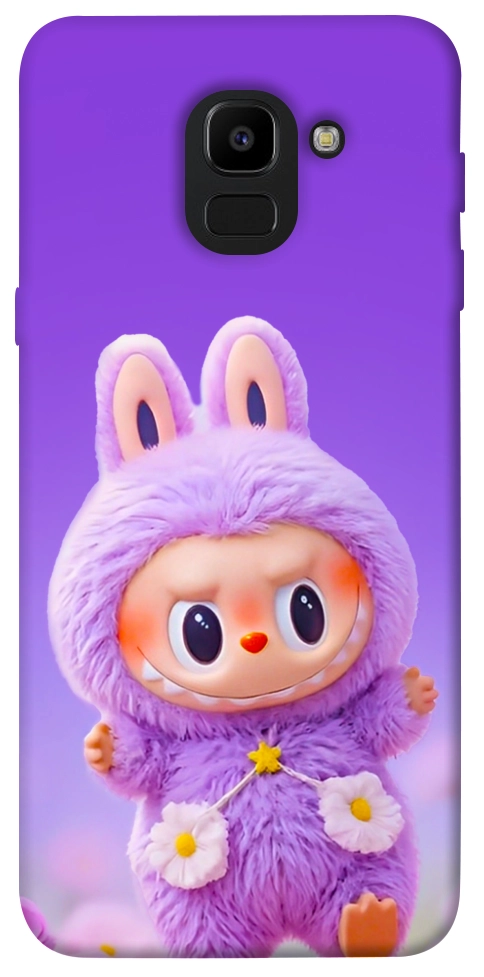 Чехол Labubu purple для Galaxy J6 (2018)