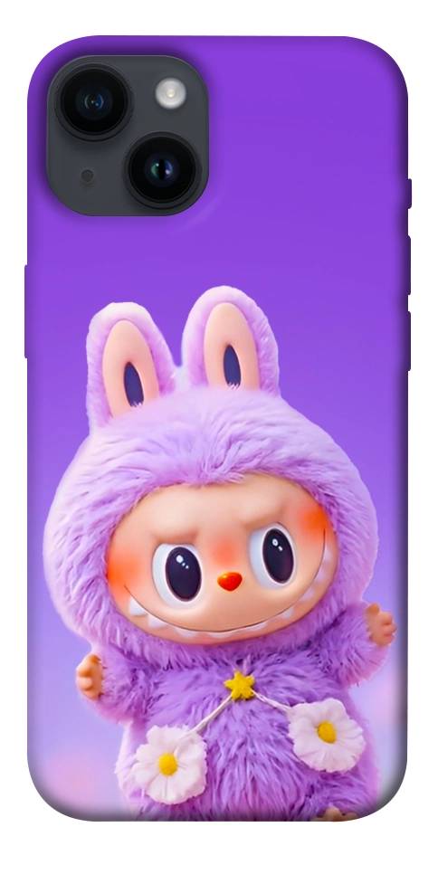 Чехол Labubu purple для iPhone 14