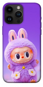 Чохол Labubu purple для iPhone 14 Pro Max