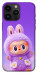 Чехол Labubu purple для iPhone 14 Pro Max