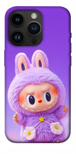 Чехол Labubu purple для iPhone 14 Pro