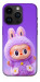 Чохол Labubu purple для iPhone 14 Pro