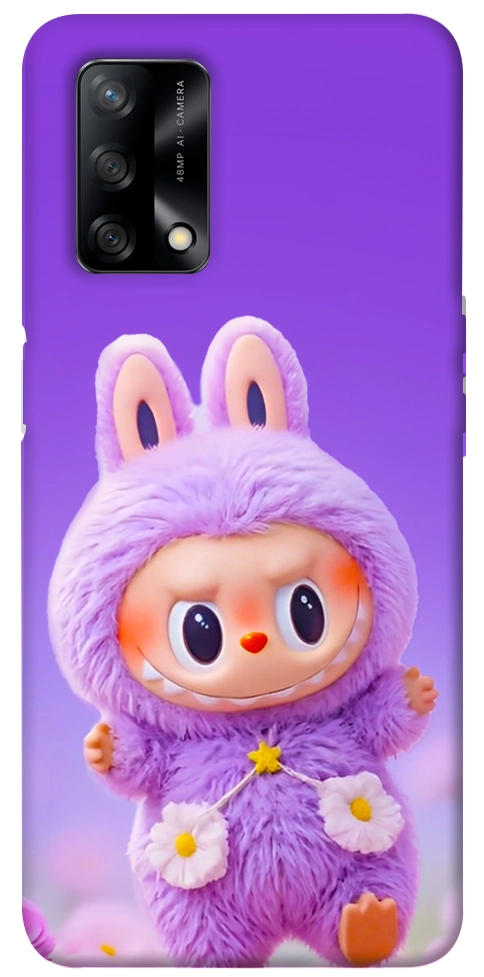 Чехол Labubu purple для Oppo F19