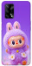 Чехол Labubu purple для Oppo F19