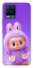Чехол Labubu purple для Realme 8