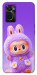 Чохол Labubu purple для Oppo A76 4G