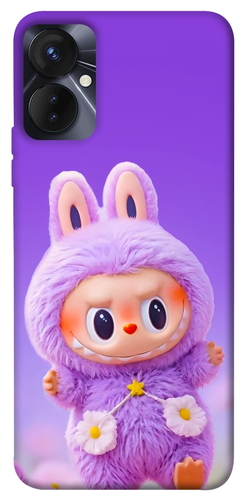 Чохол Labubu purple для TECNO Spark 9 Pro