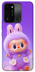 Чехол Labubu purple для TECNO Spark 8C