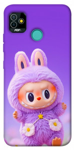 Чехол Labubu purple для TECNO Pop 5