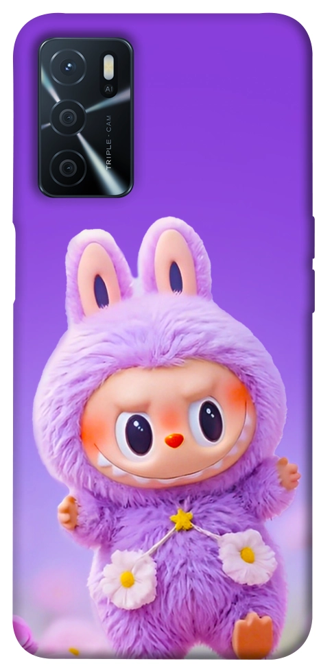 Чехол Labubu purple для Oppo A54s