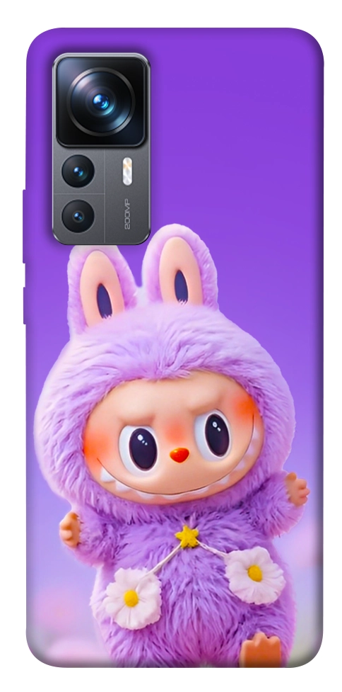 Чохол Labubu purple для Xiaomi 12T