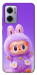 Чехол Labubu purple для Xiaomi Redmi Note 11E