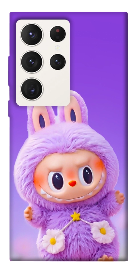 Чохол Labubu purple для Galaxy S23 Ultra