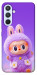 Чохол Labubu purple для Galaxy A54 5G