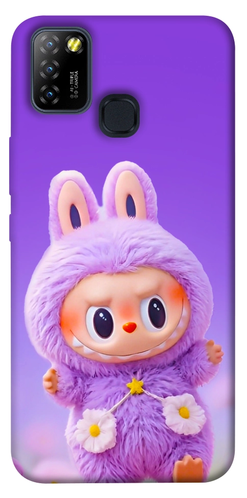 Чехол Labubu purple для Infinix Hot 10 Lite