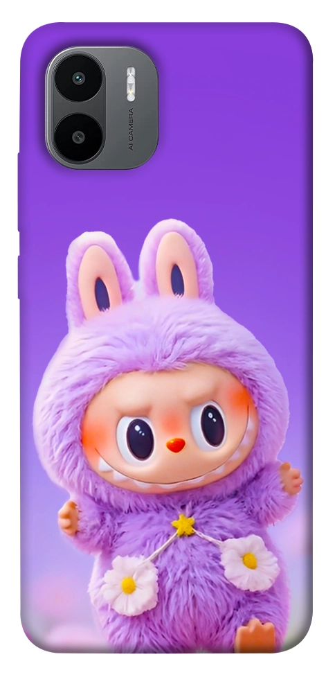 Чехол Labubu purple для Xiaomi Redmi A1+
