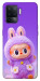 Чехол Labubu purple для Oppo Reno 5 Lite