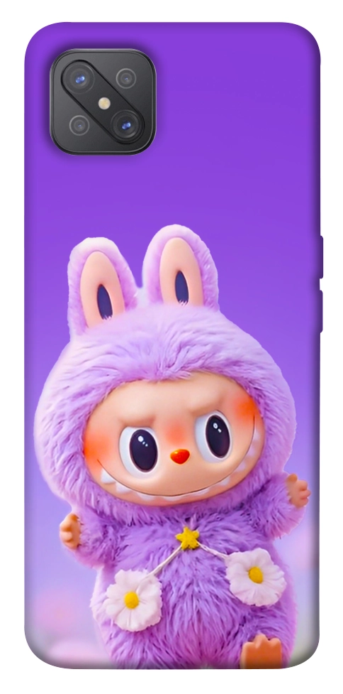 Чохол Labubu purple для Oppo A92s