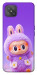 Чохол Labubu purple для Oppo A92s