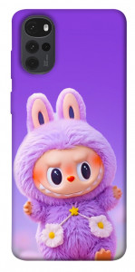 Чохол Labubu purple для Motorola Moto G22