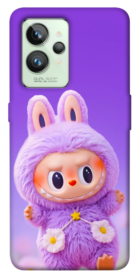 Чохол Labubu purple для Realme GT2
