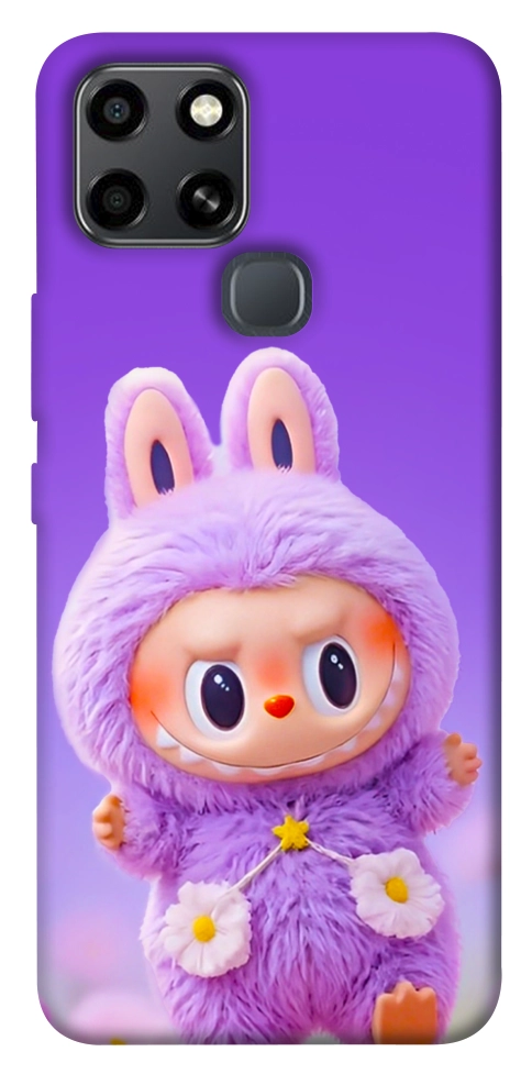Чохол Labubu purple для Infinix Smart 6