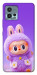 Чехол Labubu purple для Motorola Moto G72