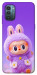 Чехол Labubu purple для Nokia G21