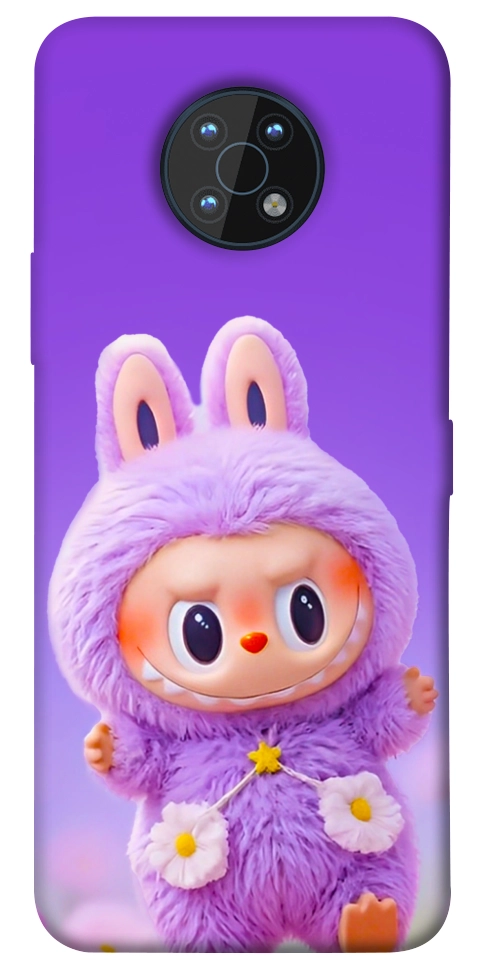 Чехол Labubu purple для Nokia G50