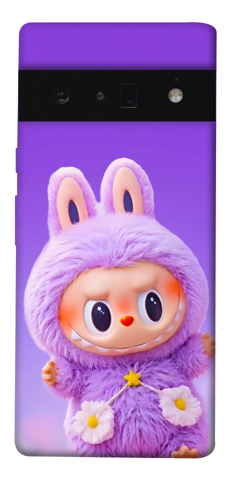 Чохол Labubu purple для Google Pixel 6 Pro