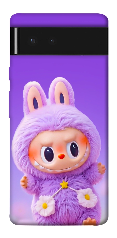 Чехол Labubu purple для Google Pixel 6