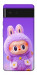 Чехол Labubu purple для Google Pixel 6