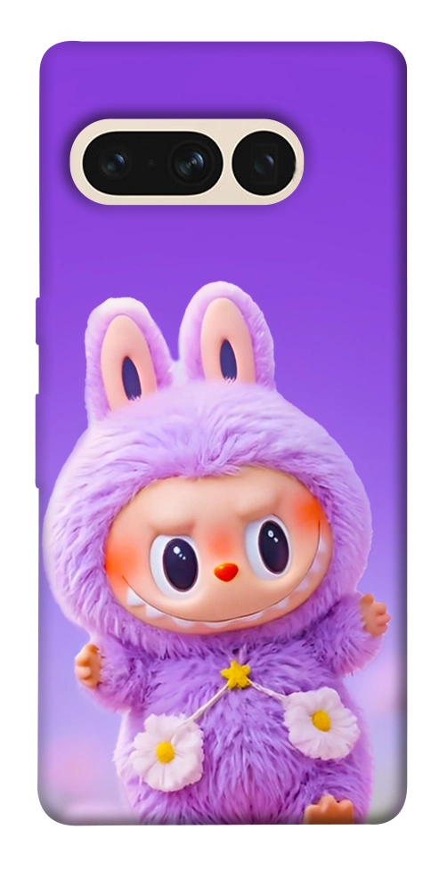 Чехол Labubu purple для Google Pixel 7 Pro