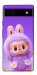 Чохол Labubu purple для Google Pixel 6A