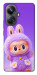 Чехол Labubu purple для Realme 10 Pro+