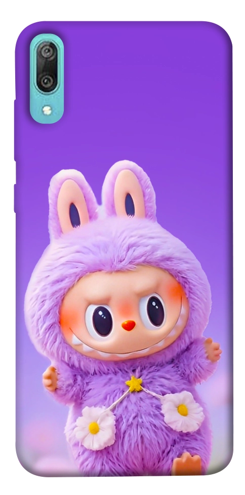 Чохол Labubu purple для Huawei Y6 Pro (2019)